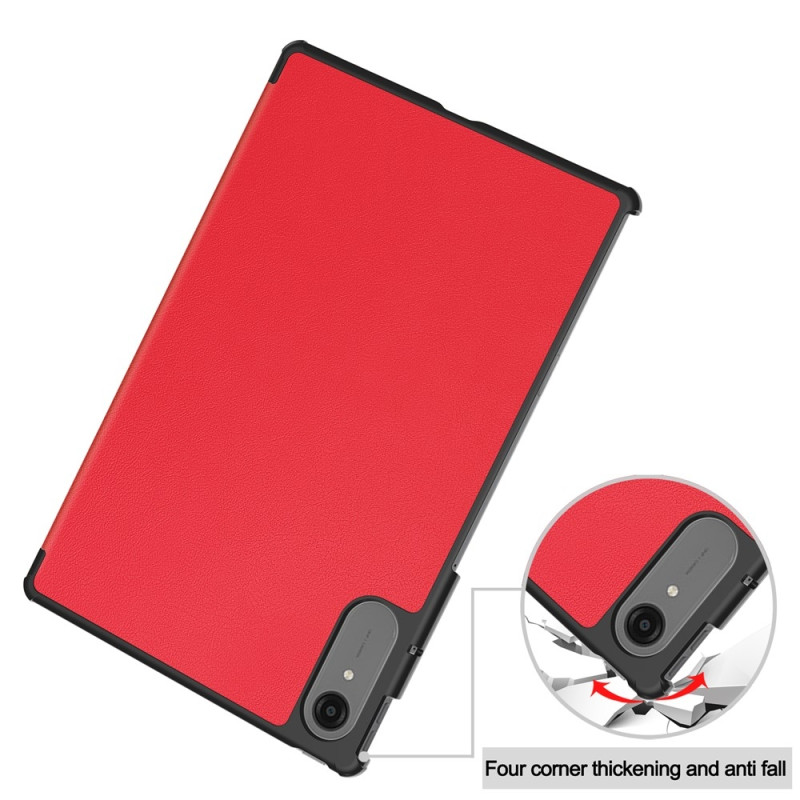 Til Lenovo Idea Tab Pro Gen 2 13" Deksel med Stativ Støtsikker - Rød