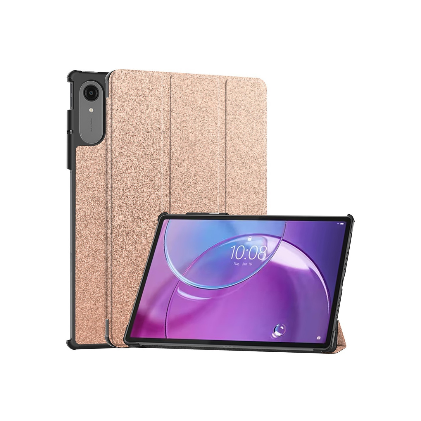 Lenovo Idea Tab Pro Gen 2 13" Suojakotelo Teline Iskunkestävä - Rose Gold