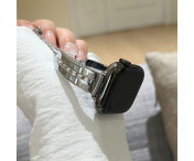 Armband För Watch Series Ultra 2 49mm 9 8 7 45mm 6 5 4 SE etc - Silver