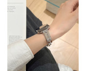 Armband För Watch Series Ultra 2 49mm 9 8 7 45mm 6 5 4 SE etc - Silver