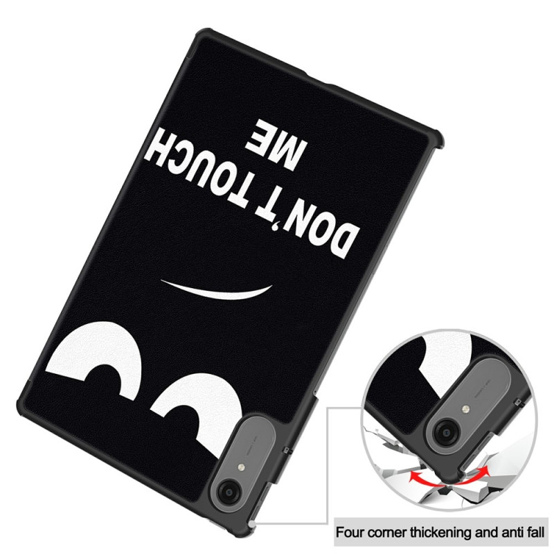 For Lenovo Idea Tab Pro Gen 2 13" Case Tri fold Stand Pattern Print Tablet Cover - Don't Touch Me