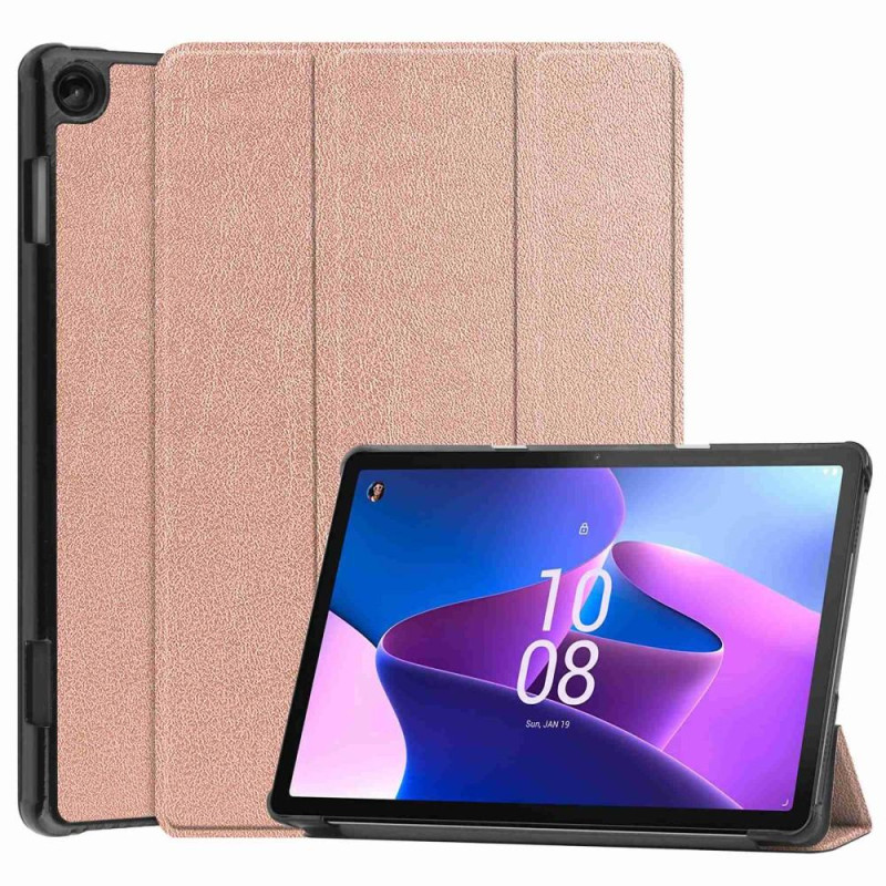 Trifoldbart deksel til Lenovo Tab M10 Gen 3 - Rose Gull