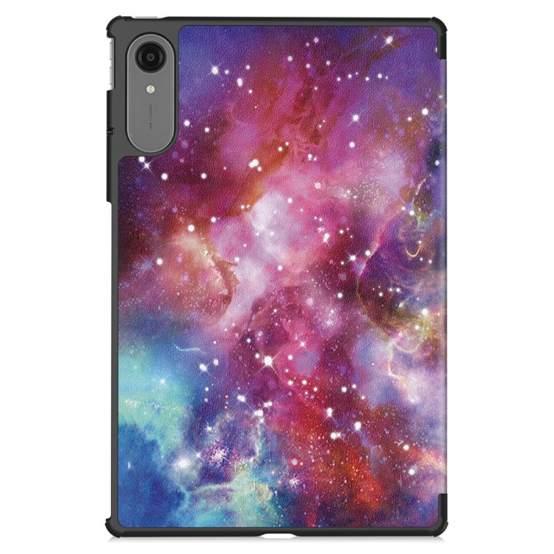 Til Lenovo Idea Tab Pro Gen 2 13" Deksel Tri fold Stativ Mønstertrykk - Space