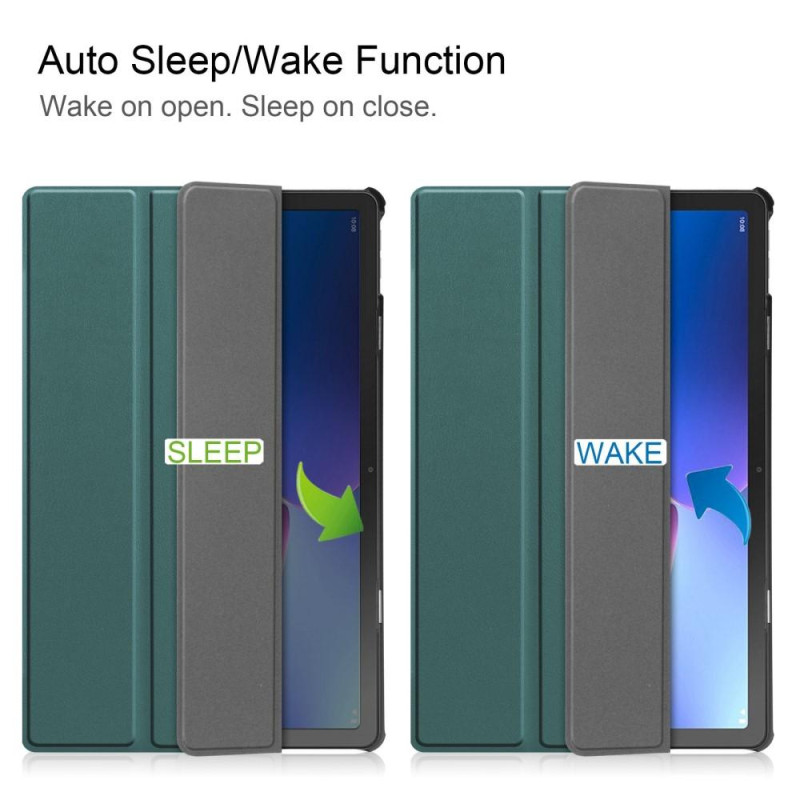 Lenovo Tab M10 Plus (Gen 3) kolminkertainen jalustan kansi