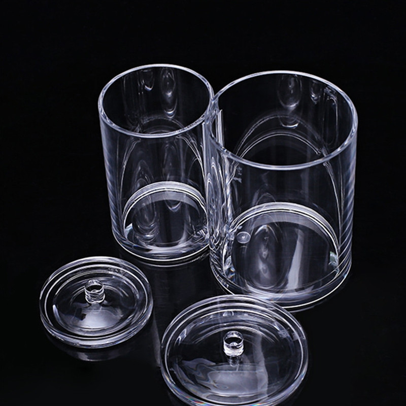 Meikkilokero, säilytysrasia huulipunalle ja meikkisiveltimille - 2 lokeroa/kannella