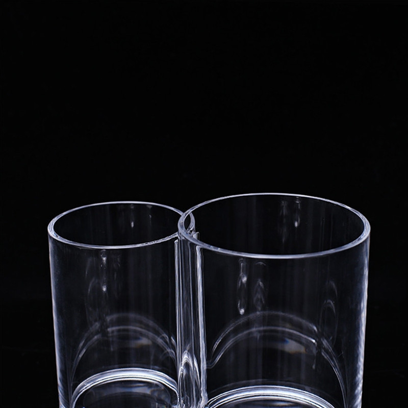 Meikkilokero, säilytysrasia huulipunalle ja meikkisiveltimille - 2 lokeroa/kannella