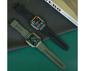 Armband För Garmin Fenix ​​7 / 7 Pro / 6 / 5 22 mm silikon - Grön