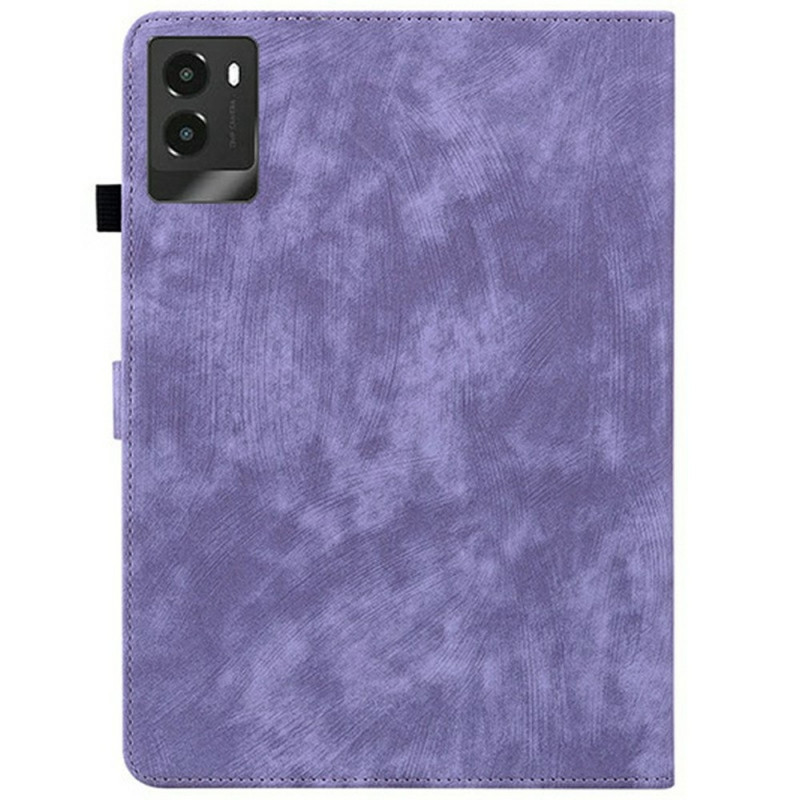 For Lenovo Legion Y700 (2025) Case Tiger Print Anti Scratch with Stand - Purple