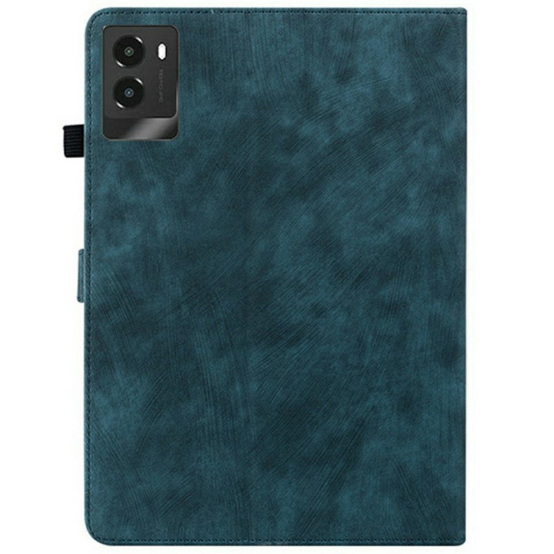 Til Lenovo Legion Y700 (2025) Cover Tigerprint Ridsebeskyttelse med Stander - Blå