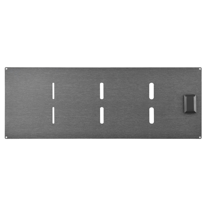 40W solcellelader USB-C USB DC-porter IP65 vanntett monokrystallinsk solcellepanel