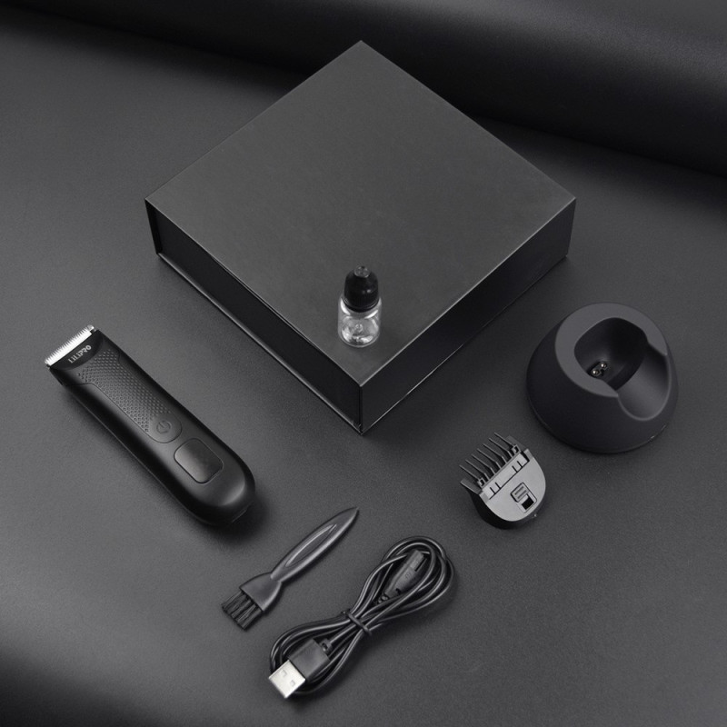 LILIPRO Electric Body Hair Trimmer LED Display Private Parts Trimmer
