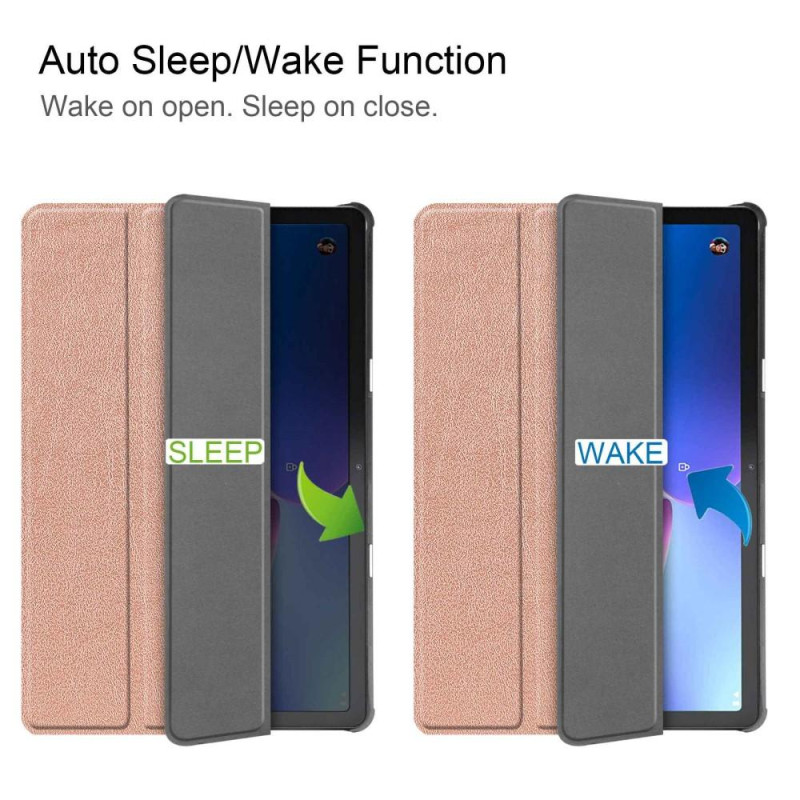 Trifoldbart cover til Lenovo Tab M10 Gen 3 - Rose Guld