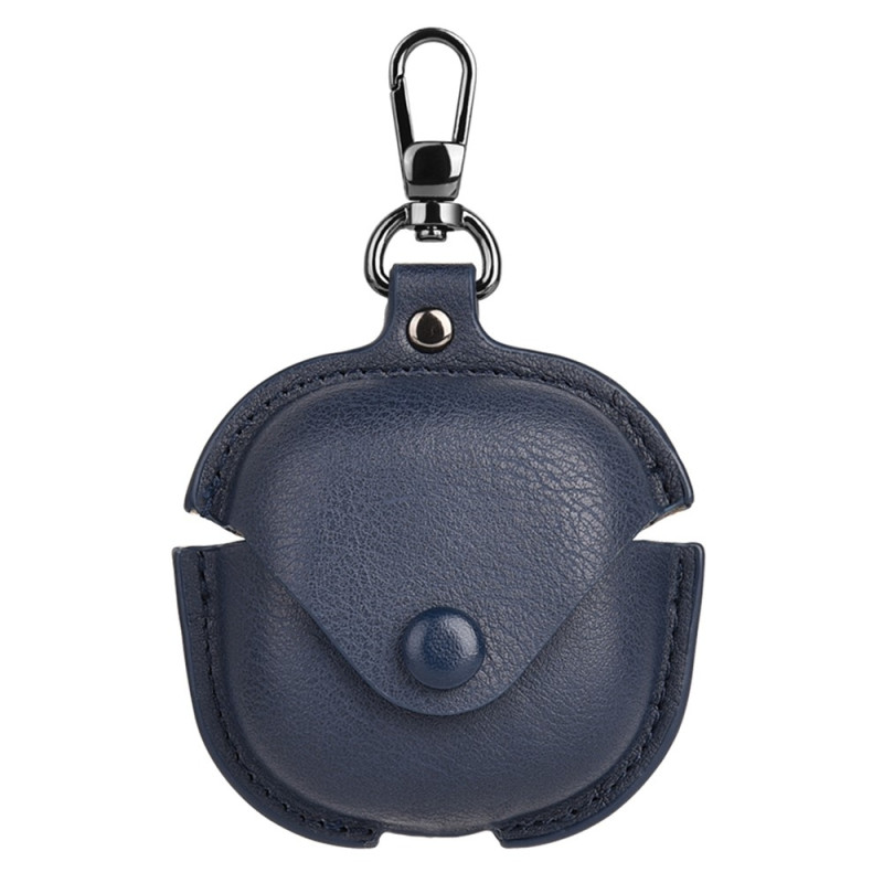 Til Samsung Galaxy Buds4 / Buds4 Pro PU + PC Beskyttende Etui Shell - Blå