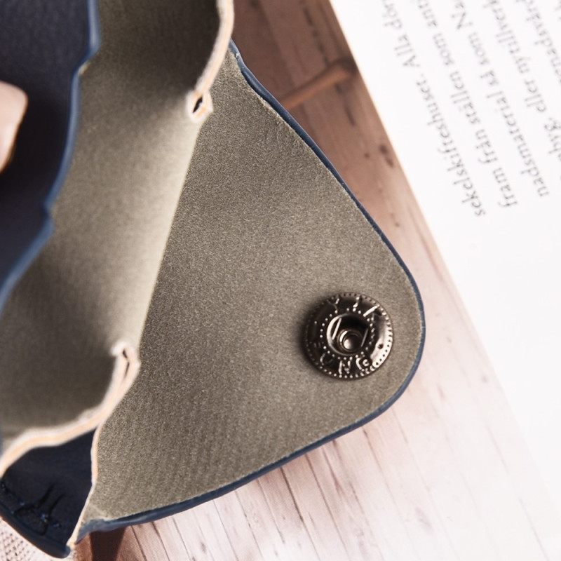 Til Samsung Galaxy Buds4 / Buds4 Pro PU + PC Beskyttende Etui Shell - Blå