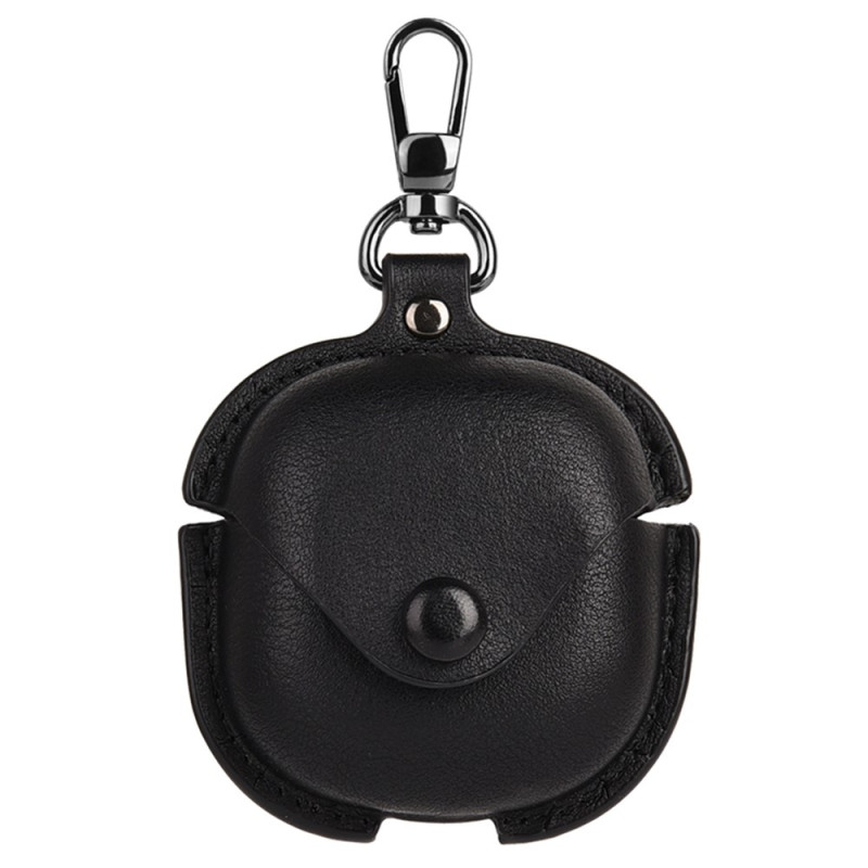 Til Samsung Galaxy Buds4 / Buds4 Pro PU + PC beskyttelsesdeksel - Svart