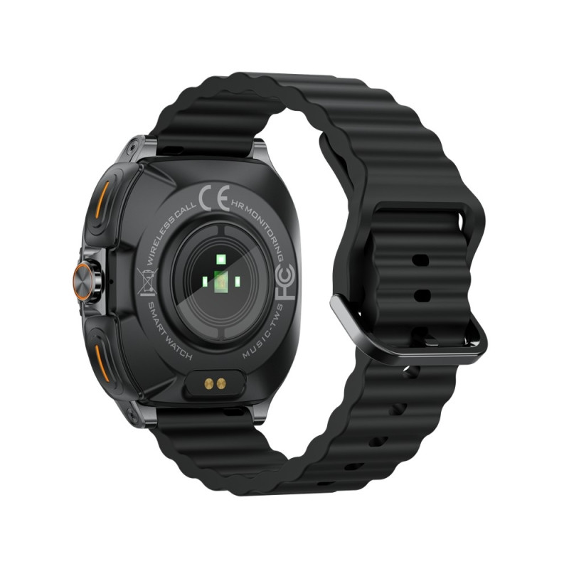 2-i-1 Smartwatch SmartWatch + Hovedtelefoner Musik Sundhedsmåler IP67 Fitnesstracker