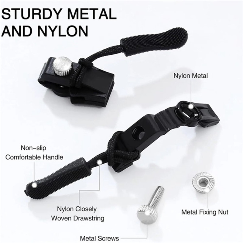 Removable Zipper Replacement Zipper Zipper Puller Repair Kit Size S