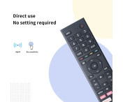 TV fjärrkontroll Ersättning för ERF3M80H För Hisense TV