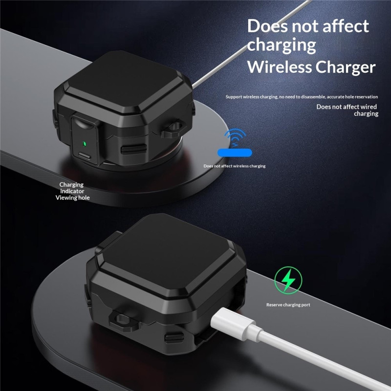 Til Samsung Galaxy Buds4 / Buds4 Pro Beskyttende Etui Cover Shell med Switch Lock