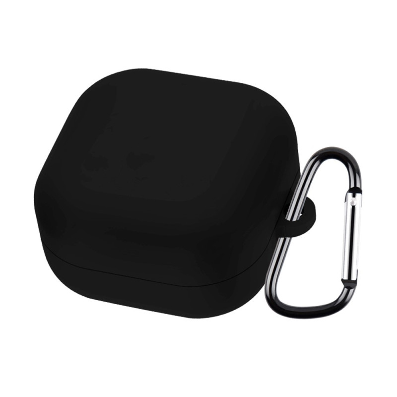 Til Samsung Galaxy Buds4 / Buds4 Pro beskyttelsesdeksel silikon karabinkrok