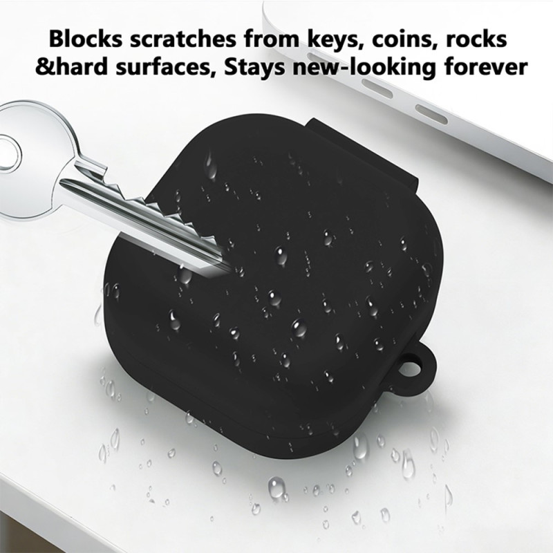 Samsung Galaxy Buds4 / Buds4 Pro -kuulokkeille tarkoitettu suojakuori, silikoninen sulkurengas