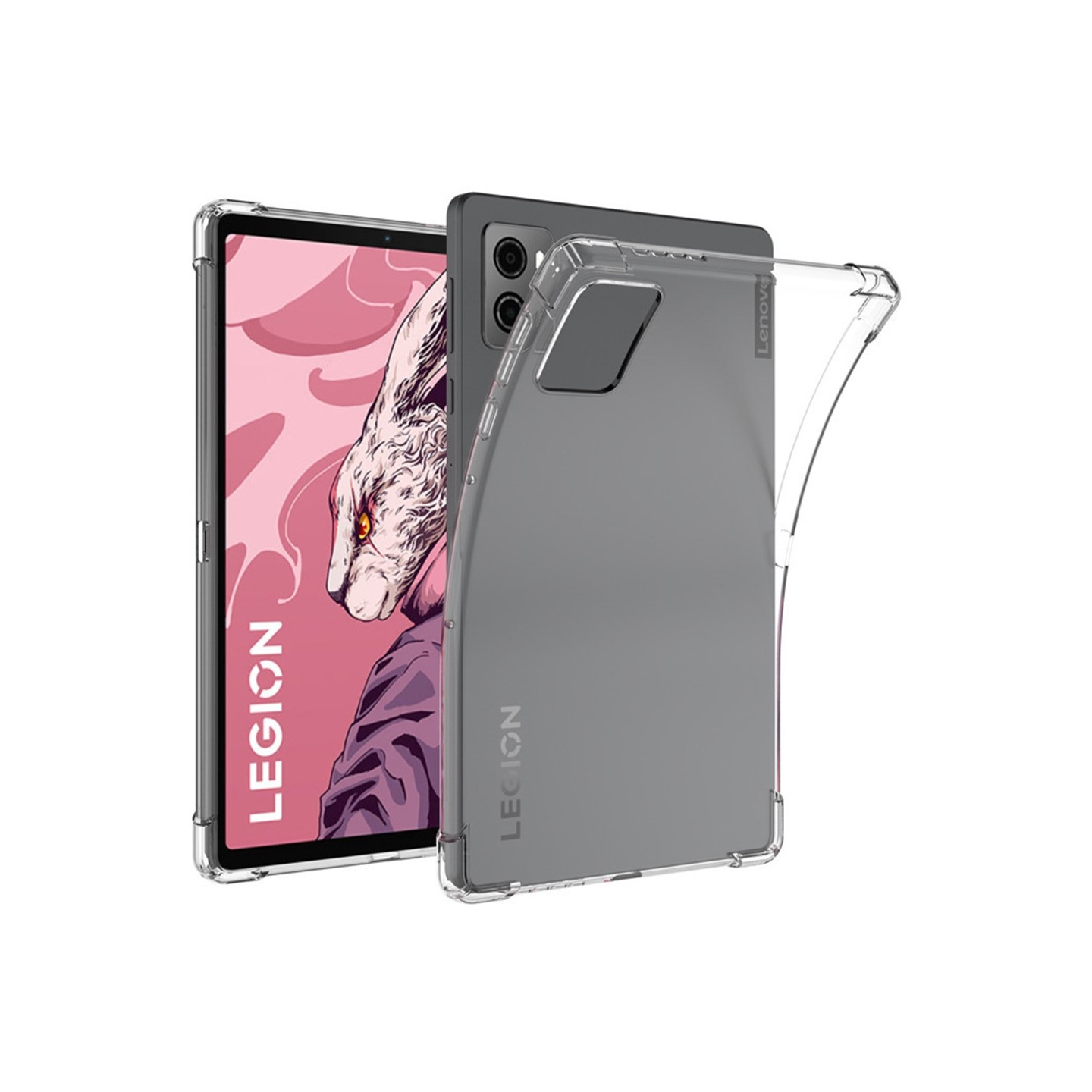For Lenovo Legion Y700 (2025) / Legion Tab Gen 3 TPU Case Clear Shockproof Tablet Cover