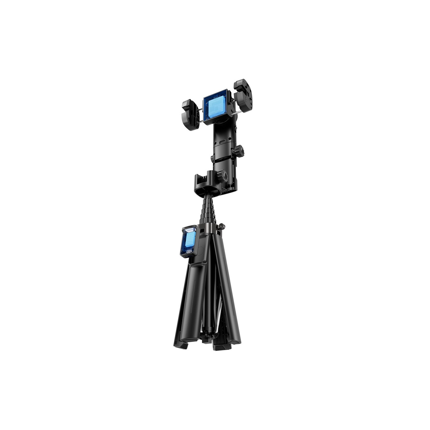 102 cm uttrekkbar AI-gimbalstabilisator selfiestang RGB-lysstativ livestreaming
