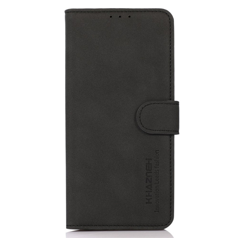 KHAZNEH For Motorola Moto G86 Power 5G Wallet Case Stand - Black