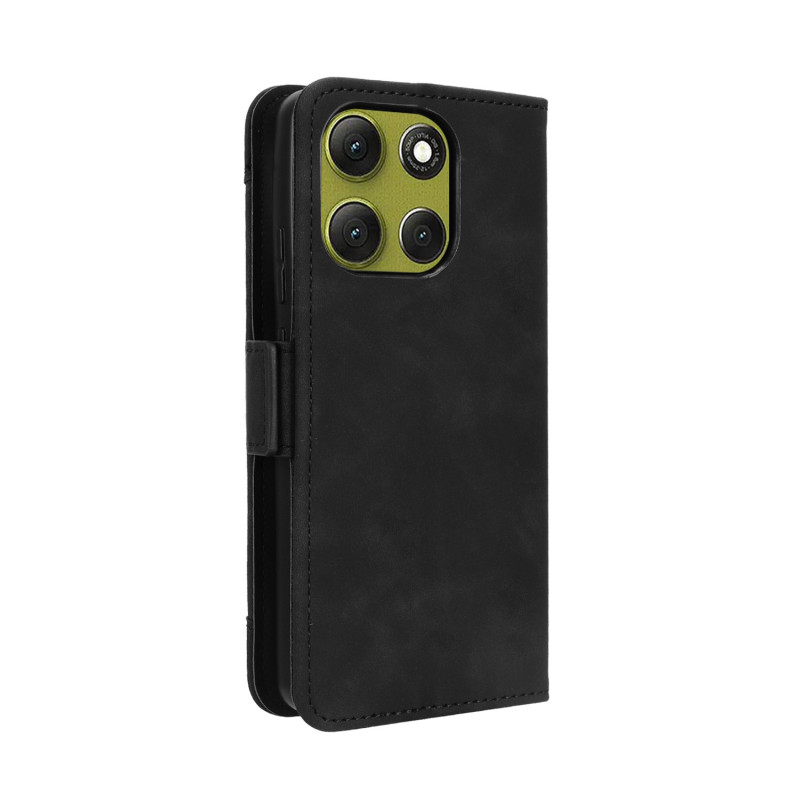 Til Motorola Moto G86 Power 5G Pungcover med Aftagelig Kortholder - Sort