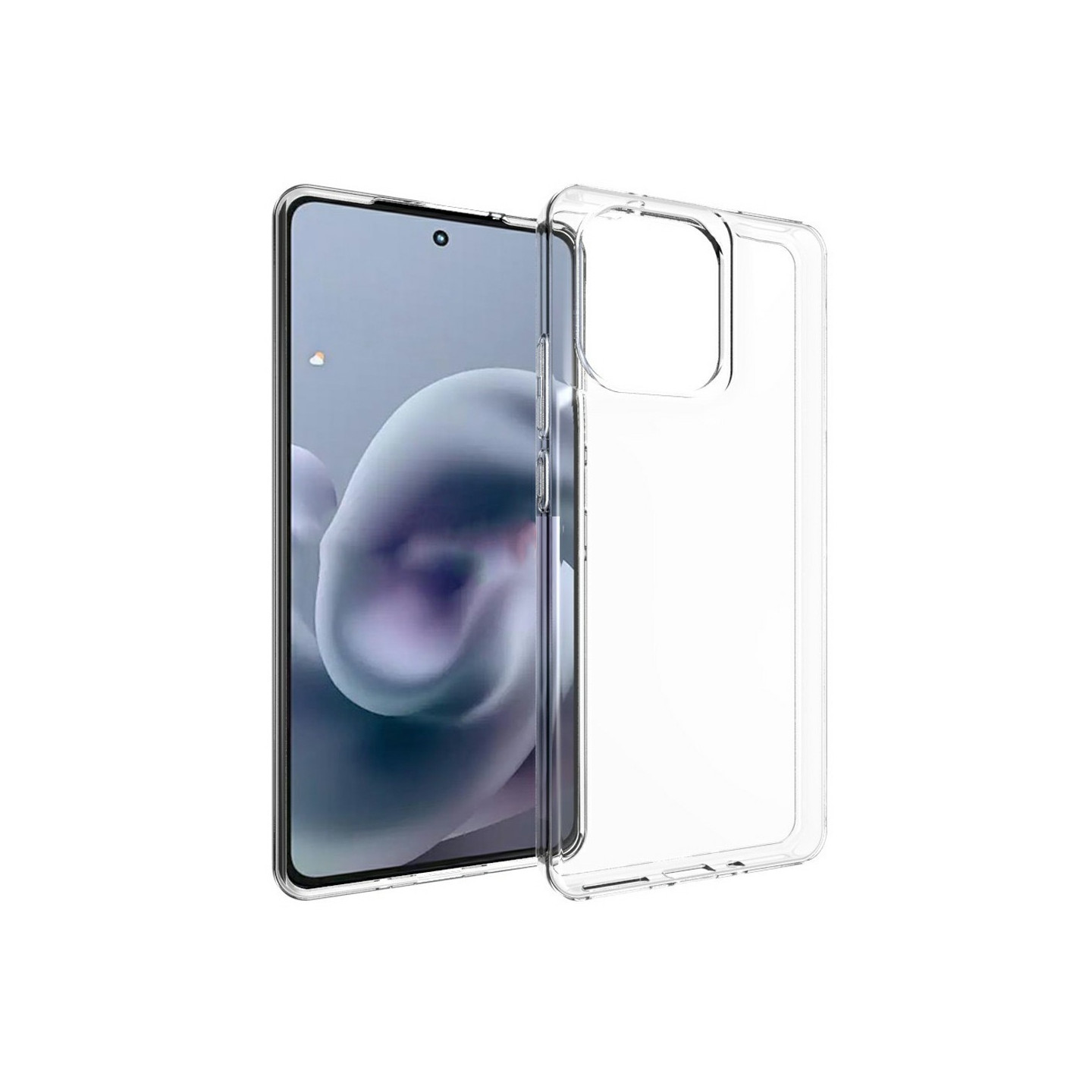 Motorola Moto G86 Power 5G Kuori Pehmeä Takakuori TPU Puhelinkotelo, Suuret Aukot