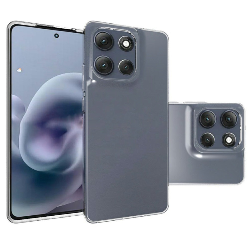 For Motorola Moto G86 Power 5G Case Soft Back TPU Phone Cover, Large Cutouts