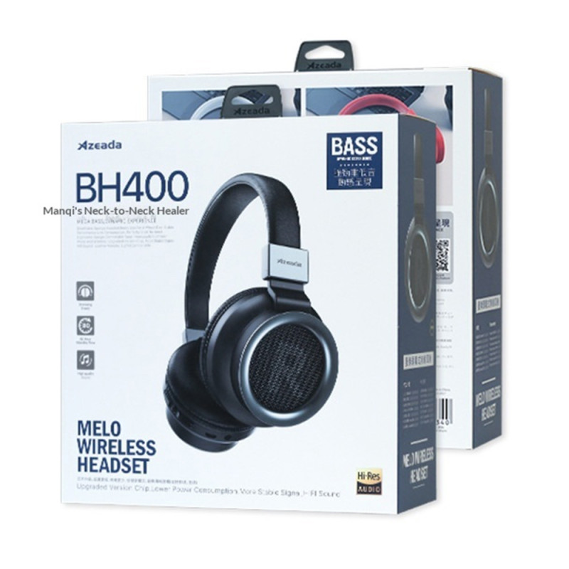 AZEADA Langattomat Kuulokkeet Korvan Ympäri -yhteensopivat Bluetooth 5.0 HiFi-kuulokkeet - Punainen
