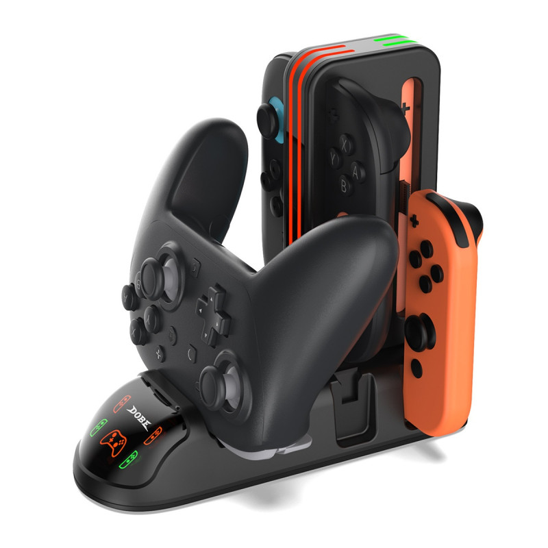 DOBE opladningsdock kompatibel med Nintendo Switch / 2 / Pro / 2 Pro / OLED