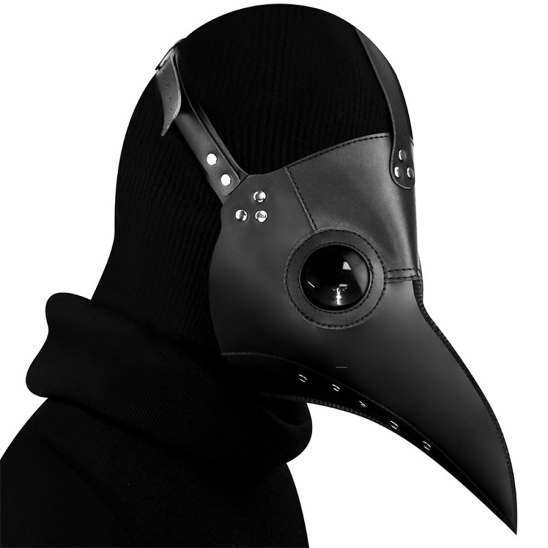 Maske Maskerade Halloween Pestdoktor Langneset Fuglenebbmaske Steampunk