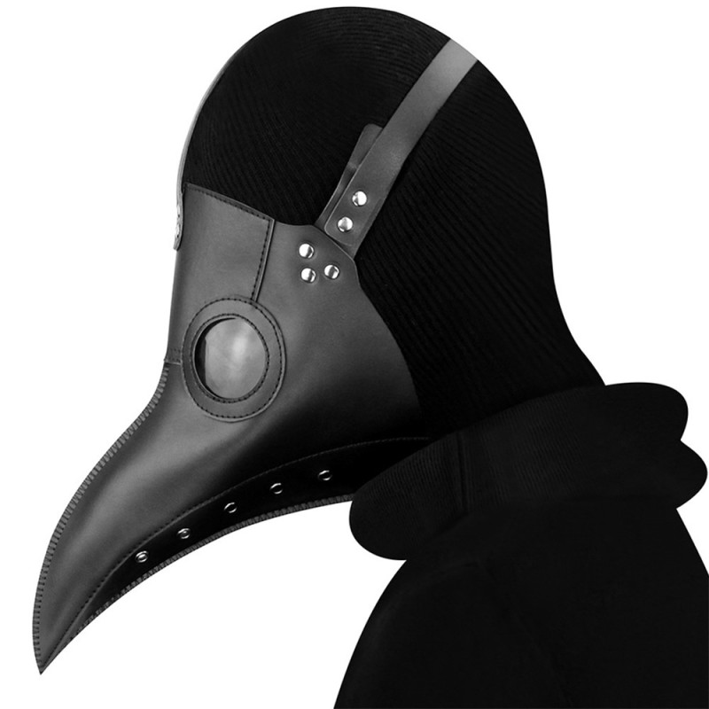 Maske Maskerade Halloween Pestdoktor Langnæbbet Fuglenæbmaske Steampunk
