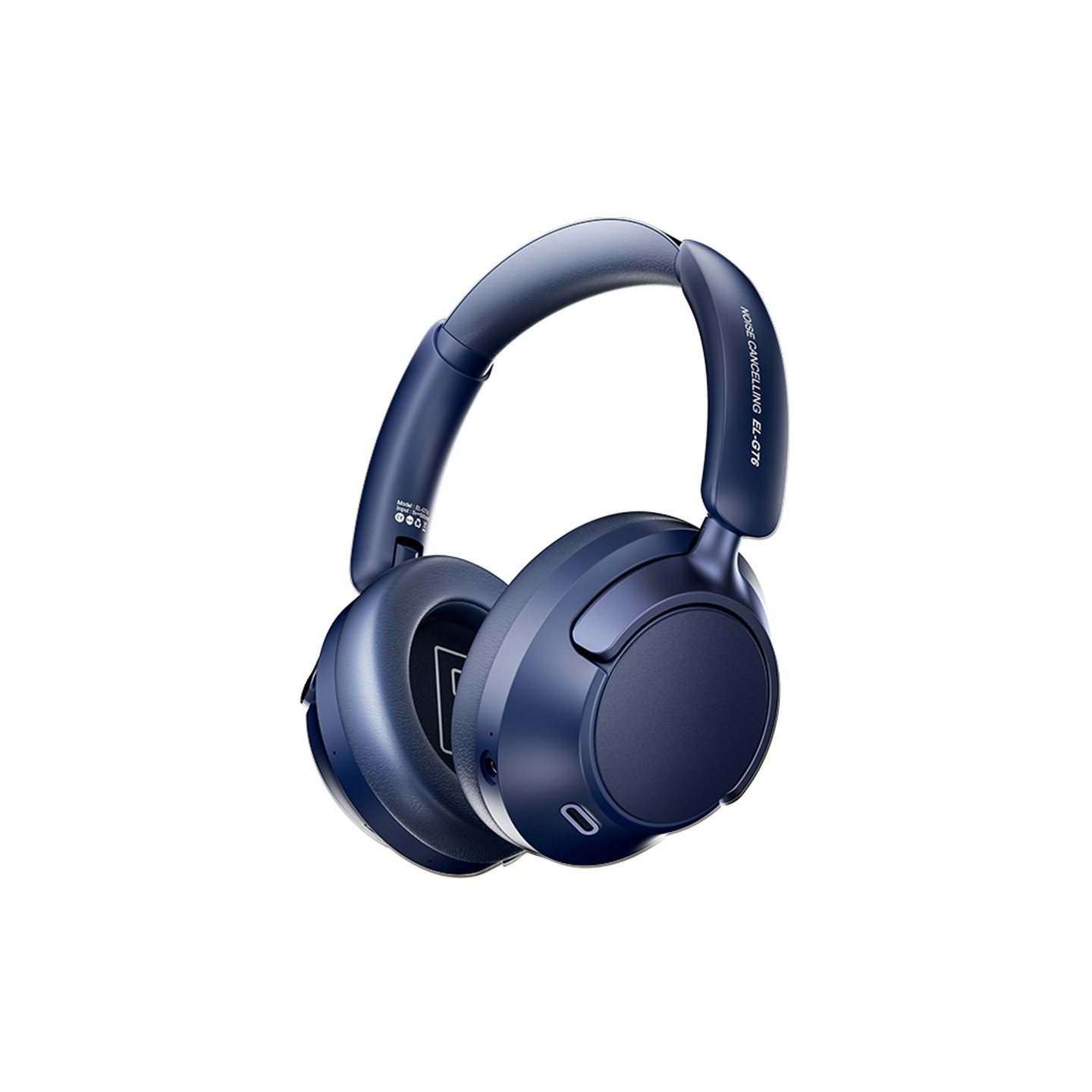 Trådløse PC-spillhodetelefoner med støydempende over-ear Bluetooth-hodetelefoner – blå