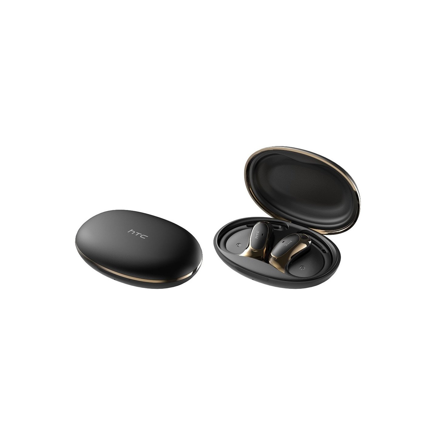 Wireless Headphones HTC NE35 Earhook Bluetooth 6.0 Touch Control Sports Music Calls