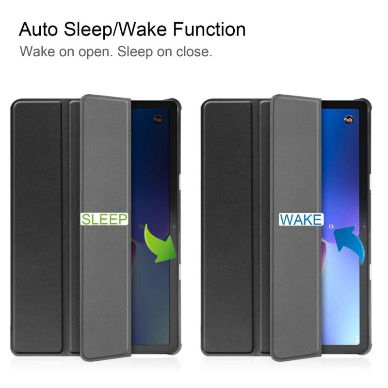 Tri - fold Veske til Lenovo Tab M10 Gen 3 - Svart