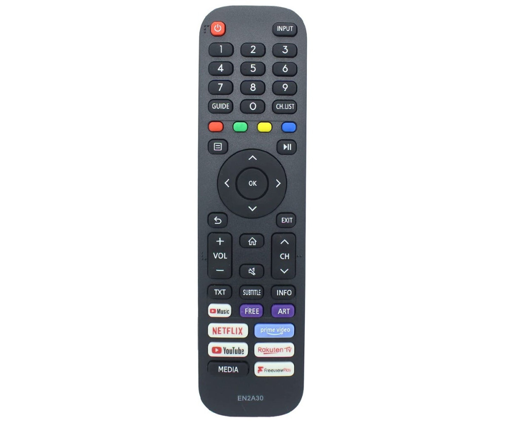 TV fjärrkontroll Ersättning för EN2A30 För Hisense TV