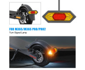 För Xiaomi M365 Bakljus Blinkers LED Scooter Baklykta