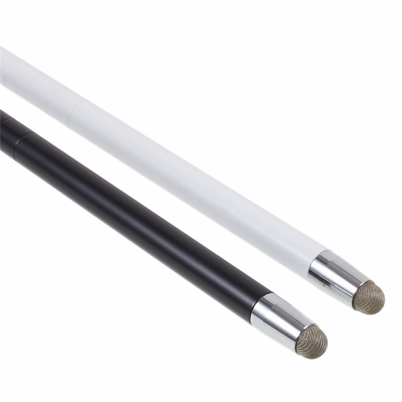 Stylus touch pen Dobbelt spids, udtrækkelig passiv stylus pen, skrivning og tegning