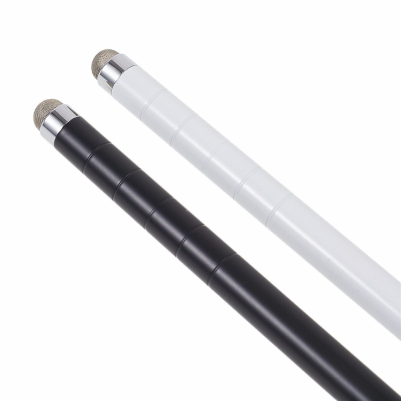 Stylus touch pen Dobbelt spids, udtrækkelig passiv stylus pen, skrivning og tegning