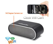 Full HD Night Vision WiFi Cam Väckarklocka dold kamera