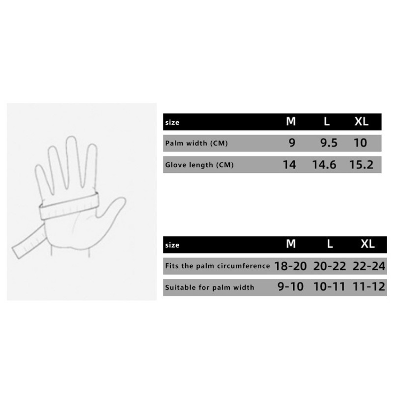 Unisex Pull - ups Fitness Sportshansker Sklisikre halvfingerhansker