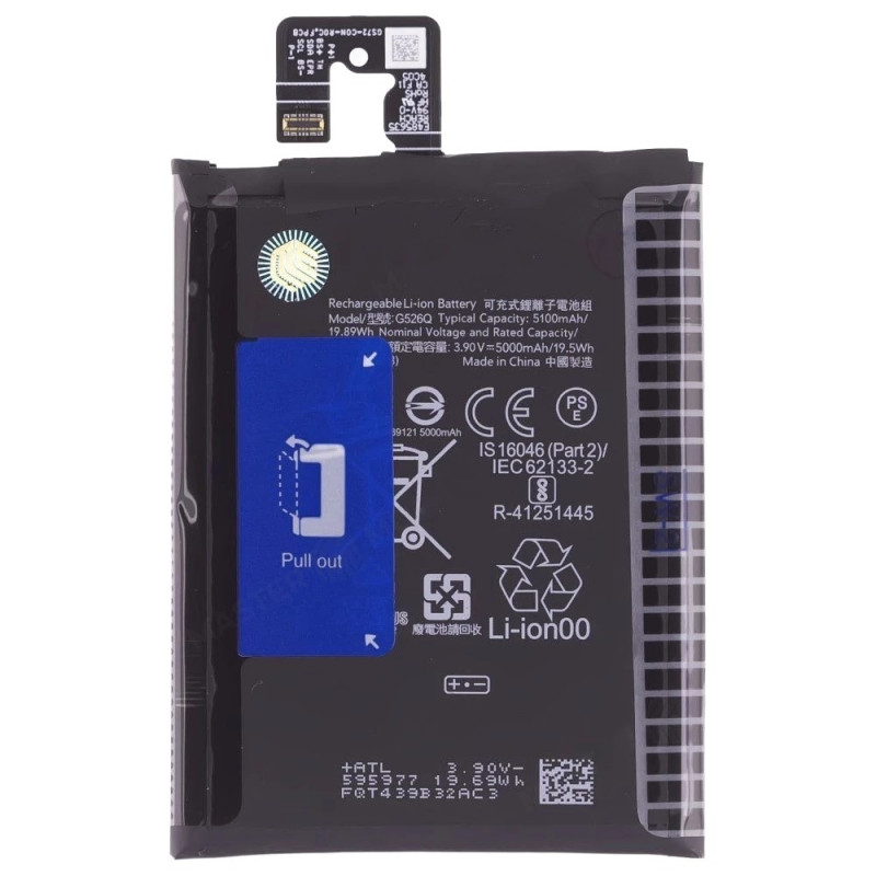 Batteri til Google Pixel 9a 3.85V 5000mAh Li-Polymer G526Q