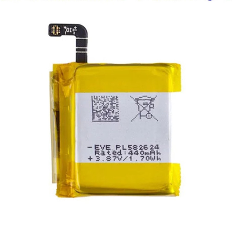 Batteri til Huami Amazfit GTR 3 / GTR 3 Pro 3.80V 440mAh Li-Polymer PL582624