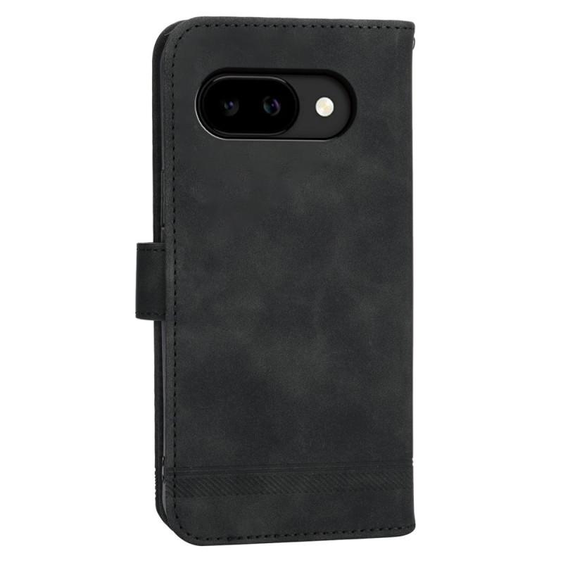 DIERFENG For Google Pixel 10a Wallet Case with Stand and Wrist Strap