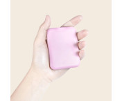 dubbelsidig sminkspegel LED-ljus fällbar 2X förstoring spegel