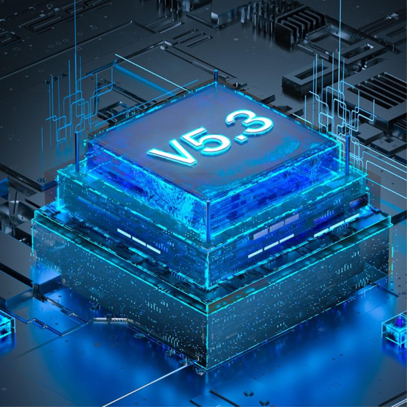 Bluetooth 5.3 Dual Horn RGB lys trådløs subwooferhøyttaler