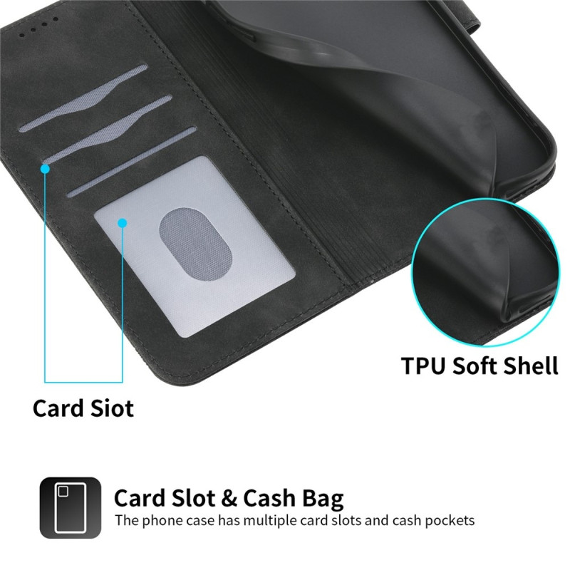 DIERFENG For Sony Xperia 1 VII Wallet Case with Stand and Wrist Strap